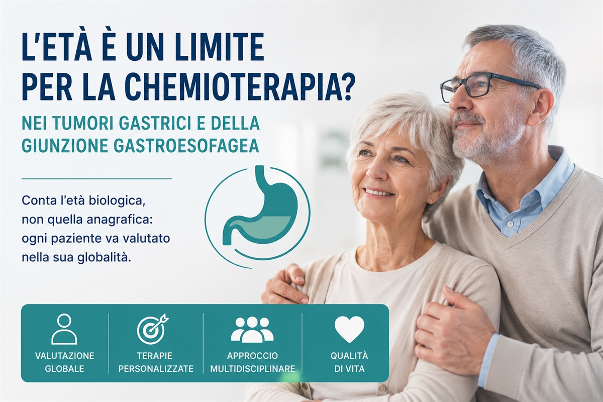 L’età è davvero un limite alla chemioterapia nei tumori gastrici e della giunzione esofagogastrica?